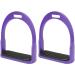 Janzoom Children's Stirrups - Comfortable Purple Stirrups for Kids | International Shipping Available - Buy Online on SooperMarket.com