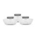 Elvie Pump bottles - set made of 3 high -quality breast milk bottles reusable containers for collecting and storing breast milk 150 ml white