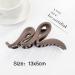 4-Piece Large Wave Hair Clips - 13cm Slip-Resistant Jaw Clips for Thick Hair | Stylish Hair Accessories for Women & Girls - Buy Online on SooperMarket.com