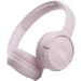 JBL Tune 510BT Wireless On-Ear Headphones with Purebass Sound - Rose