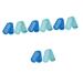 minkissy 8 Pairs Gel Socks Miss Foot Cotton Yarn Commodity