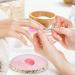 Latrate Gel Polish Holder Set - 2 Pieces Color Mixing Pigment Plate for Nail Art Manicure Tools & Cosmetic Mixing - Buy Online on SooperMarket.com