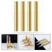 Minkissy 4-Piece Cosmetic Bottle Brush Tip Set - Empty Gel Nail Polish and Oil Pencil Containers with Aluminum Tube for Cosmetics & Airspace Monitoring - Buy Online on SooperMarket.com