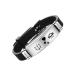 TENDYCOCO Couple Bracelet Stainless Steel Bracelet Twelve Constellations Bracelet Silicone Bracelet Finger Ring Bracelet Bangle Bracelets Bracelet for Couples Lovers Fashion Jewelry
