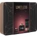 Jennifer Lopez LIMITLESS Gift Set EDP 100ML Body Lotion 75ML Mini Parfum 10ML 3.4 Fl Oz (Pack of 3)