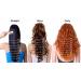Beauty7 - 50 Pcs Curly Microring Extensions | 24 #1B Black Brown | Real Remy Hair Body Wave - International Shipping Available - Buy Online on SooperMarket.com