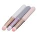 Lip Brush 3 Pieces Lip Brush Compact and Durable Round Head Easy to Clean with Lipstick Cover