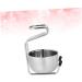 Stainless Steel Brush Stand Holder for Razors - Perfect Gift for Boyfriends Dads & Friends | Housoutil - Buy Online on SooperMarket.com