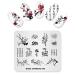Alexnailart Nail Art Stamp Stamping Templates Stamper Manicure Plates Plum Flowers Chinese Style Nail Template (CN005)