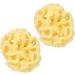 PRETYZOOM 8 Pcs Natural Sponge Shower Supplies - Honeycomb Body Wash Scrubber & Exfoliating Bath Ball for Kids | International Shipping - Buy Online on SooperMarket.com