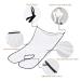 Buy Bart L tzchen Not-Stick Rasier Labbe | Hair Catcher Apron with Suction Cups - Premium Men's Grooming Accessory - Buy Online on SooperMarket.com