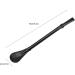 Spoon Straws Stainless Steel Straws Stainless Steel Metal Drinking Straw Spoon Resuable Washable Stirring Scoop (Black) - Buy Online on SooperMarket.com
