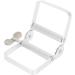 Plastic Material Durable Rolling Tube Toothpaste Squeezer Rotate Toothpaste Dispenser Accurant and Ease Silver for Home Use Bathroom - Buy Online on SooperMarket.com