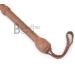 10ft 8 Plait Natural Tan Leather Bullwhip | Indiana Jones Style | Real Cowhide Leather - Buy Online on SooperMarket.com