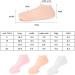 Buy Jawseu Silicone Socks - 3 Pairs Moisturizing & Slipproof for Heel Pain Relief - XL Size for Dry Cracked Heels | International Shipping Available - Buy Online on SooperMarket.com