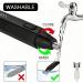 Buy Electric Nose Hair Trimmer - USB Rechargeable Painless Eyebrow & Facial Hair Trimmer for Men & Women Washable Double Edged Blade (Black) | Fast International Shipping - Buy Online on SooperMarket.com