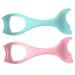 STOBOK 2pcs Mascara Brush Eyeshadow Brush Girl Makeup Tool Mascara Shield Mascara Applicator Set Eyelash