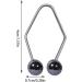 Dimple Trainer | Dimple Makers | Face Muscle Trainer | Stainless Steel Rustproof Smile Exercisers | Women Men Smile Correctors | Facial Beauty Training Tool For Working Reading (Black) - Buy Online on SooperMarket.com