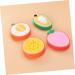 NOLITOY 12 Pcs Body Wash Sponge Set - Cute Exfoliating Shower Pads for Kids - Mini Dollhouse Bath Sponge & Wooden Snowman Design - Ideal for Children's Bath Time - Buy Online on SooperMarket.com