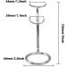 Mag Ideal Brush Stand Hanger | Rust-Free Stable Razor Accessories for Men's Salons - Silver - Buy Online on SooperMarket.com