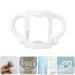 2pcs Toddmomy Silicone Baby Bottle Handle Grips - White | Newborn Bottle Accessories - Buy Online on SooperMarket.com