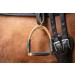Equinate Safety Bar Charles 12cm Gold | Anti-Slip Rubber Tread Stirrup for Adults & Children | Ankle Relief - 2 Pieces - Buy Online on SooperMarket.com