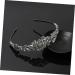 PLAFOPE Wedding Headband Bride Headpieces for Wedding Hair Accessory for Women Rhinestone Hair Accessories Hair Gems for Women Rhinestone Headband Women Hair Accessories Tiara White - Buy Online on SooperMarket.com