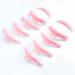 PERMANIA Lash Lift Pads Lash Shields for Lash Lift New Shape Soft and Comfortable Cruelty-Free (5 Pairs-Pink)