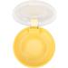 Orthodontic Retainer Case with Cleaning Brush - Yellow Mouthpiece Holder for Adults & Kids - Perfect for School Travel & Home - 8cm Diameter - Buy Online on SooperMarket.com