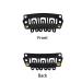 50 U-Shape Metal Snap Wig Clips - 28mm 6-Teeth Combs for Hair Extensions - Black | Durable & Secure | International Shipping - Buy Online on SooperMarket.com