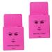 Healeved 2 Boxes Eyebrow Auxiliary Ruler Simple Cosmetics Accessory