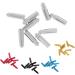 Marsrut 45-Piece Anodised Aluminum Dart Flight Protectors - Mixed Colors, Lightweight & Durable - Buy Online on SooperMarket.com