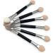 Mikinona 30pcs Women Eyeshadow Brush Double Head Eyeshadow Sponge Cosmetic Brush Kit Face Blush - Buy Online on SooperMarket.com
