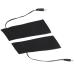 USB Carbon Fiber Heating Element Pillows - Washable Foldable Foot Warmers | 5V Electric Heating 19.6 x 6 cm Black - Buy Online on SooperMarket.com