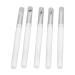 5 Piece Multifunctional silicone Makeup Brush Set Eyebrow Eye Lash Lip Cosmetic Tools