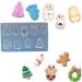 Christmas Nail Stamping Mold - DIY Silicone Stencil Tools for Festive Manicure Designs - Buy Online on SooperMarket.com