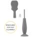 Baby Diaper Cream Brush Set - 4 Pack Silicone Spatula Applicators for Newborns - 2 Large & 2 Small Sizes - Gray and White - Buy Online on SooperMarket.com