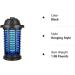 Horyii Bug Zapper Outdoor - Mosquito & Fly Killer for Backyard Patio - Indoor & Outdoor Mosquito Zapper - Black - Buy Online on SooperMarket.com