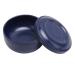 Tmishion men's shaving soap peel dark blue wide -necked plastic shaving soap bowl foam shaving razor soap cream bowl men shaving bowl shaving cup shell for cream shaving foam