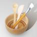 Shop Eco-Friendly Bamboo Mask Mixing Bowl Set with Spoon & Spatula for DIY Skin Care | Ideal for Home & Salon Use - Buy Online on SooperMarket.com