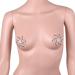LUOEM Acrylic Nipple Covers Rhombus Shape Breast Face Jewels Gem Stones Bindi Stickers (White Black) - Buy Online on SooperMarket.com