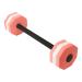 Water Foam Dumbbell, Water Weights Dumbbells, Pool Weights for Water Exercise, Foam Barbells for Pool, For Men Women Kids Weight Loss Water Sports Fitness Tool pink