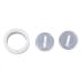 Manicure Tool Ingrowing Nail Kit Nail Groove Pliers Stainless Steel Hair Dryer Ingrown Toenail Corrector Tool Teeth Boxes (B)
