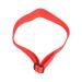 DIY Silicone Neckline Template Stencil for Easy Precise Hair Trimming Adjustable Fit Versatile Design Professional Hairline Shaping Time Saving Hair Grooming Red