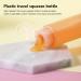 Dajidafu Travel Squeeze Bottle Portable Toothpaste Dispensing Container Refillable Empty Squeezable Dispenser Tube Household 50ML Pink - Buy Online on SooperMarket.com