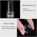 Silicone Nail Stamper French Tip with Scraper for Nails Manicure Tools Stamp Polish Stencil Template for Manicure Tools Nail Art Template Seal Stamper Scraper - Buy Online on SooperMarket.com