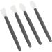 Reusable Swabs Durable Flexible 4 Pieces Silicone Makeup Brush Multipurpose Waterproof Compact for Lip Makeup - Buy Online on SooperMarket.com