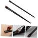 Healeved 15 Sets Eyeliner Brush Makeup Brush Eye Liner Wands Multifunctional Eyebrow Brush Wood Black - Buy Online on SooperMarket.com
