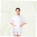 minkissy Clothes Hair dye Clothes Work Clothes Mens Tank Tops thobes for Men Custom Barber Jackets Chef Coat Jacket Clothes Hair Dye Hair Treatment Breathable Cloak Apron Apron - Buy Online on SooperMarket.com