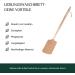 Hofmeister Large Leather Fly Clapper & Mosquito Shredder | Effective Insect Control with Wooden Handles - Shop Internationally! - Buy Online on SooperMarket.com
